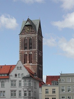 Marienkirchturm aus Backstein