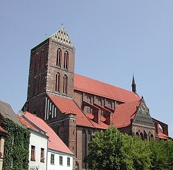 Nikolaikirche aus Backstein
