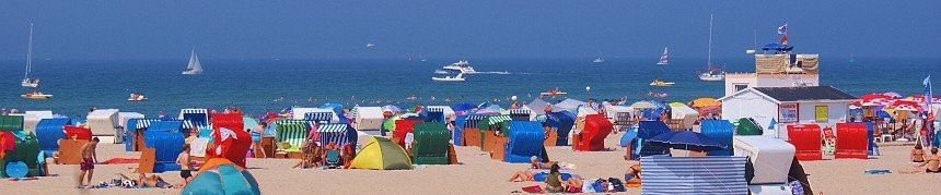 Strand von Warnemünde