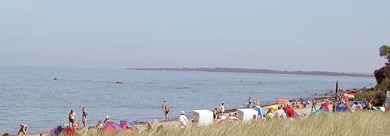 das 2. Wahrzeichen Am Schwarzen Busch - der Badestrand