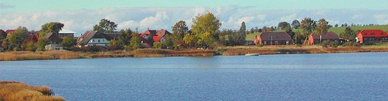 Blick auf Fhrdorf auf der Insel Poel